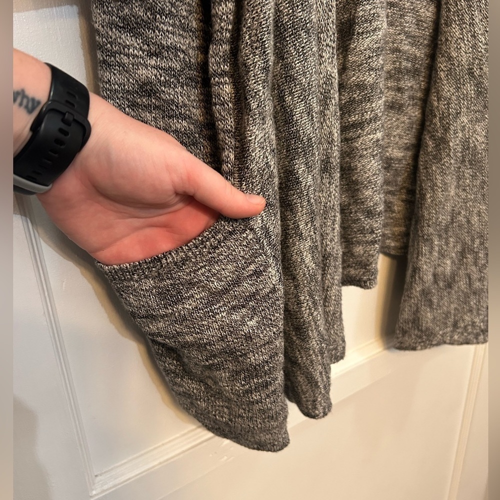 Calia by Carrie Underwood Gray Cardigan Sweater 2X - Picture 4 of 6